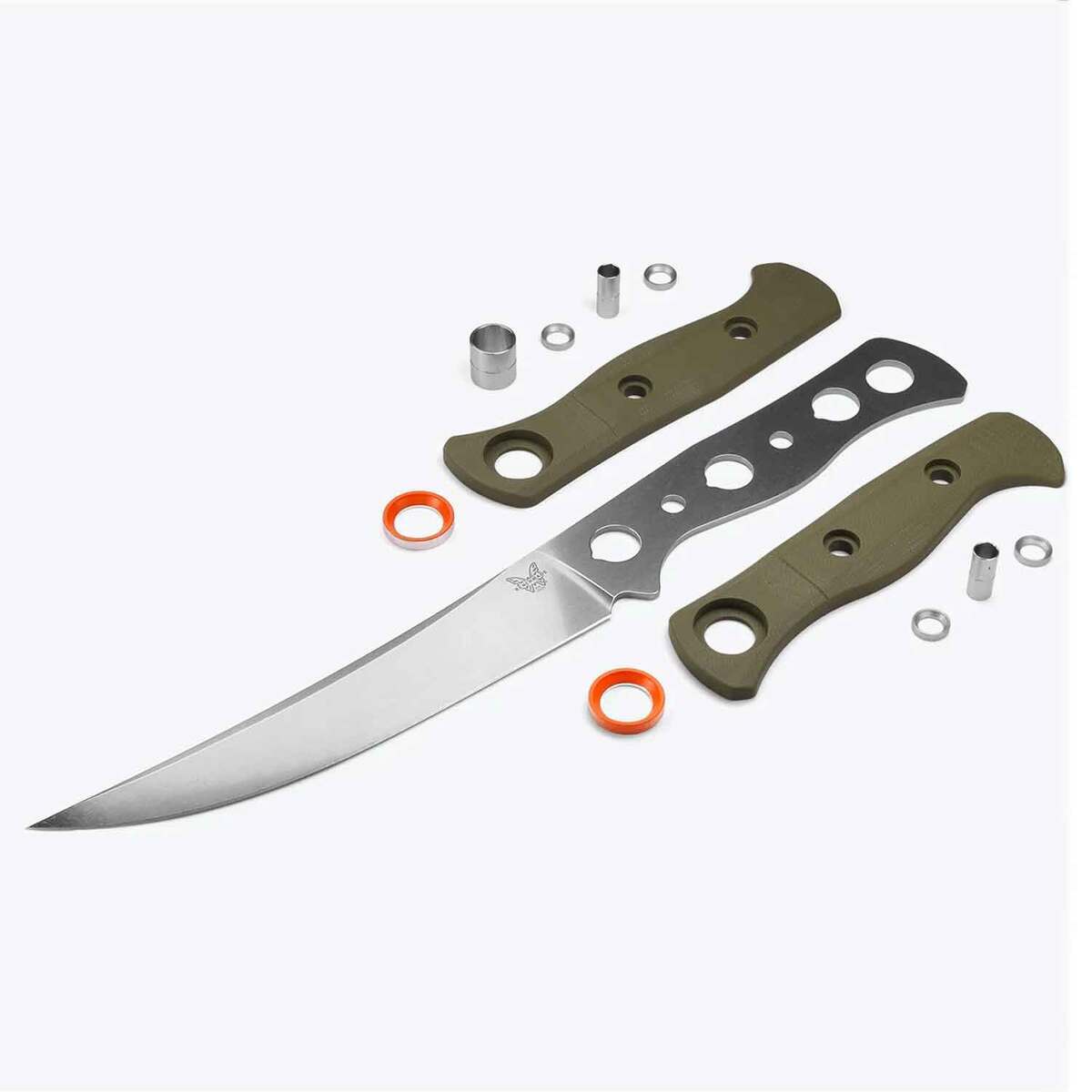 Benchmade Meatcrafter 6.08 inch Fixed Blade Knife - Green Benchmade Meatcrafter 6.08 inch Fixed Blade Knife - Green