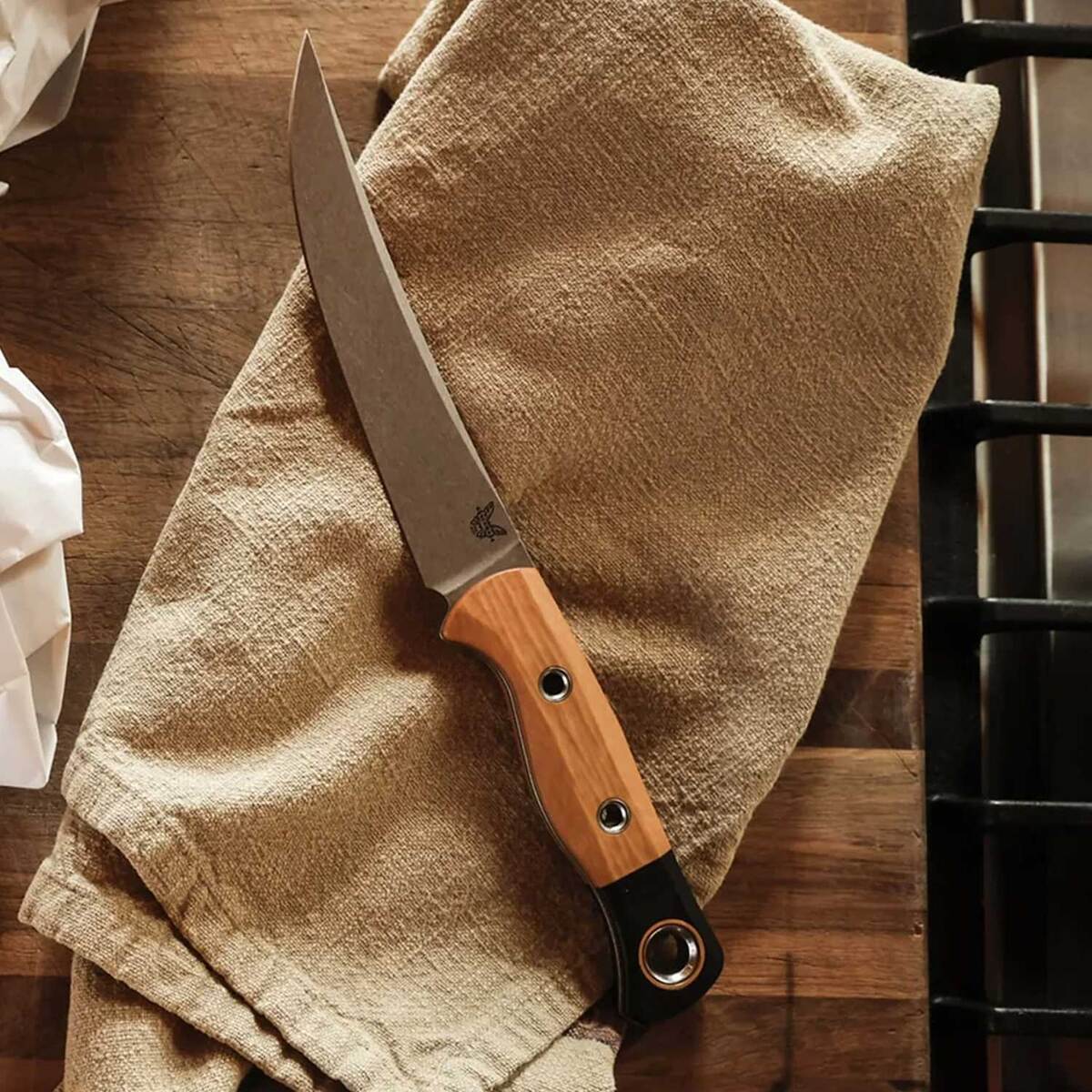 Benchmade Meatcrafter 6.14 inch Fixed Blade Knife - Maple Valley Benchmade Meatcrafter 6.14 inch Fixed Blade Knife - Maple Valley