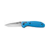 Benchmade Mini Griptilian 2.91 inch Drop-Point Style Folding Knife - Light Blue - Light Blue