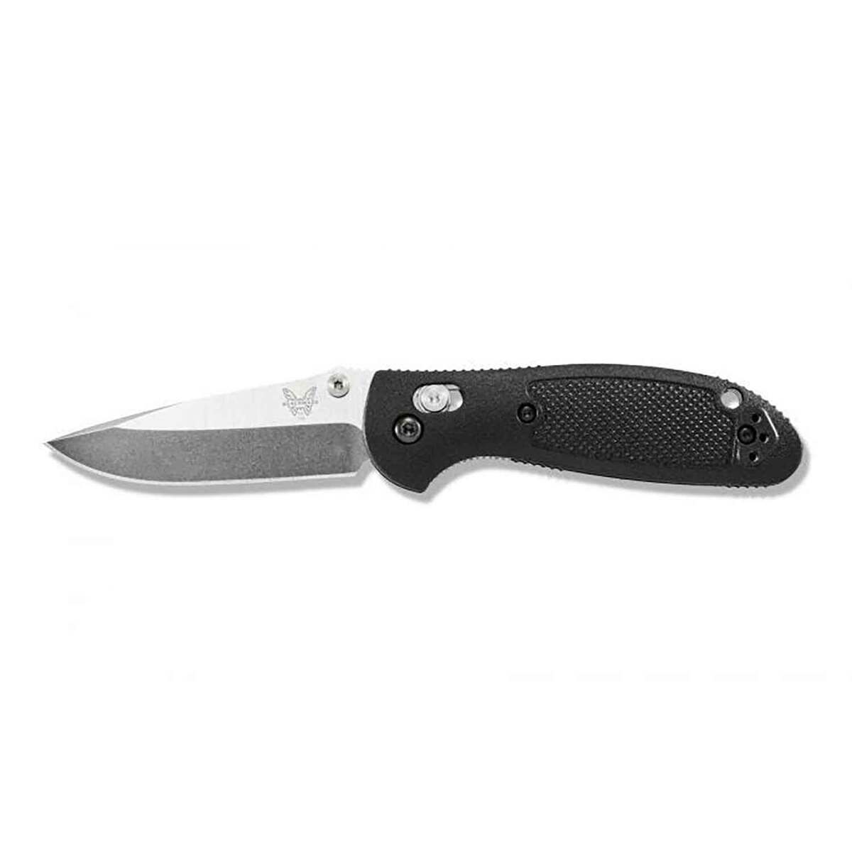 Benchmade Mini Griptilian 2.91 inch Folding Knife - Black Benchmade Mini Griptilian 2.91 inch Folding Knife - Black