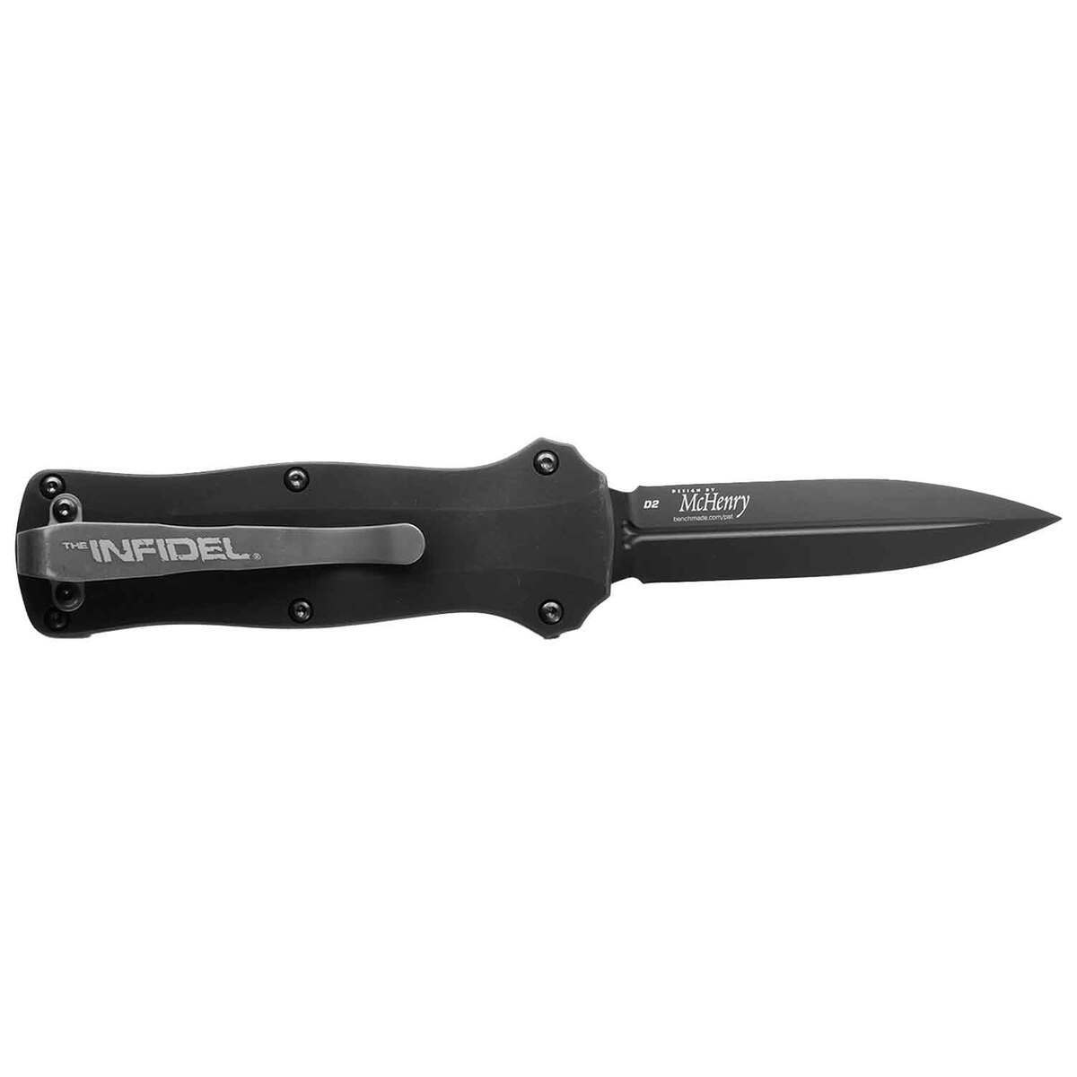 Benchmade Mini Infidel 3.1 inch Automatic Knife - Black | Sportsman's ...
