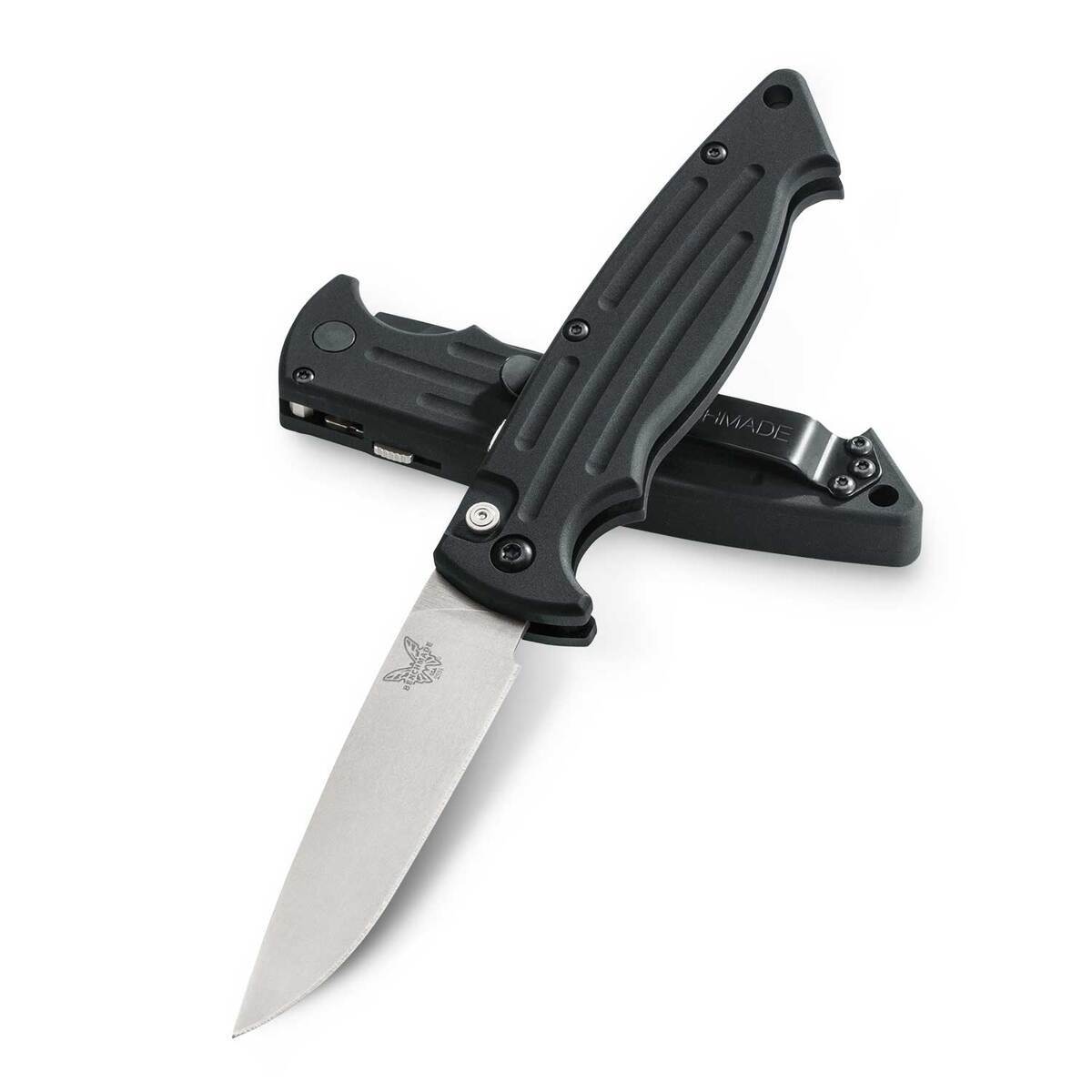 Benchmade Mini Reflex 3.17 inch Automatic Knife - Black Benchmade Mini Reflex 3.17 inch Automatic Knife - Black
