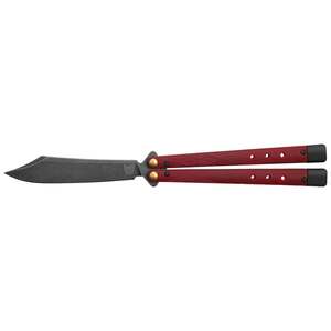 Benchmade Necron 4.59 inch Butterfly Knife - Ruby Red