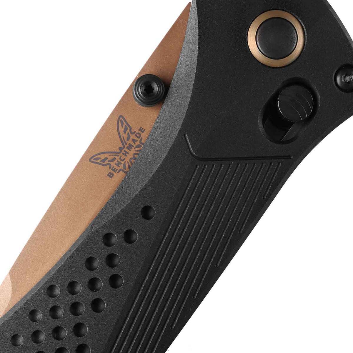 Benchmade Seven Ten Blue Class 4 inch Manual Folding Knife - Black - Black Benchmade Seven Ten Blue Class 4 inch Manual Folding Knife - Black - Black