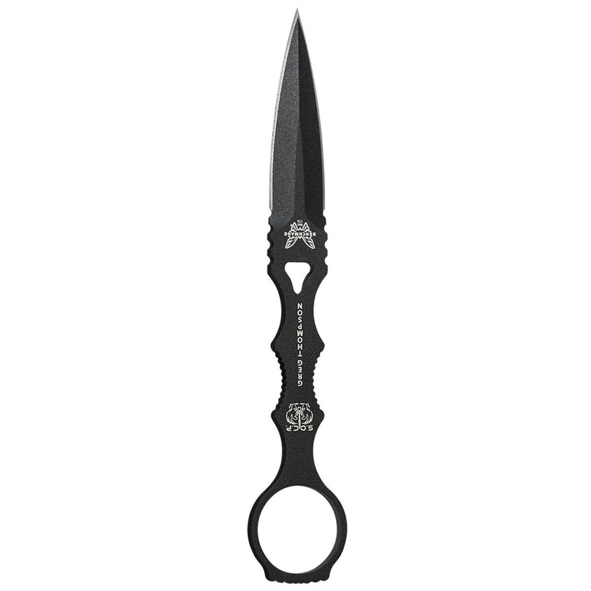 Benchmade SOCP Dagger and Trainer Combo 3.22 inch Fixed Blade Knife - Black/Red Benchmade SOCP Dagger and Trainer Combo 3.22 inch Fixed Blade Knife - Black/Red