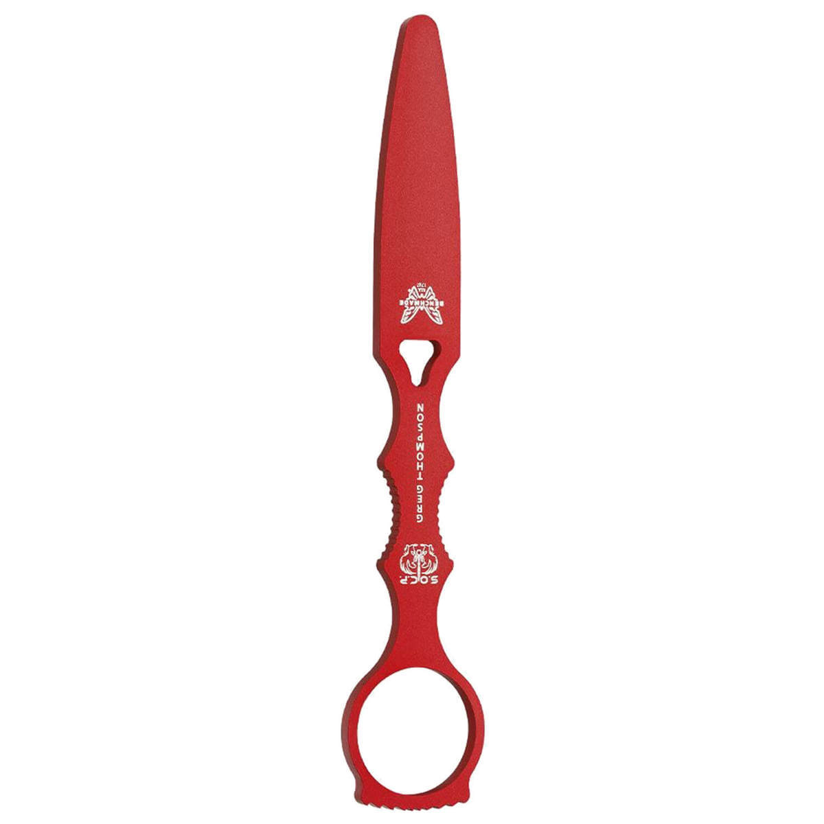 Benchmade SOCP Dagger and Trainer Combo 3.22 inch Fixed Blade Knife - Black/Red Benchmade SOCP Dagger and Trainer Combo 3.22 inch Fixed Blade Knife - Black/Red