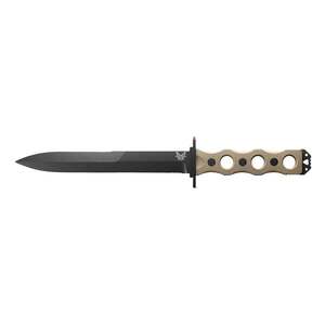 Benchmade SOCP 7.11 inch Fixed Blade Knife - Desert Tan