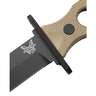 Benchmade SOCP 7.11 inch Fixed Blade Knife - Desert Tan, Plain - Desert Tan