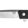 Benchmade Tengu Flipper 2.77 inch Tanto Style Folding Knife - Black/White - Black/White