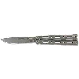 Benchmade 85 Billet Ti Bali-song 4.4 inch Butterfly Knife