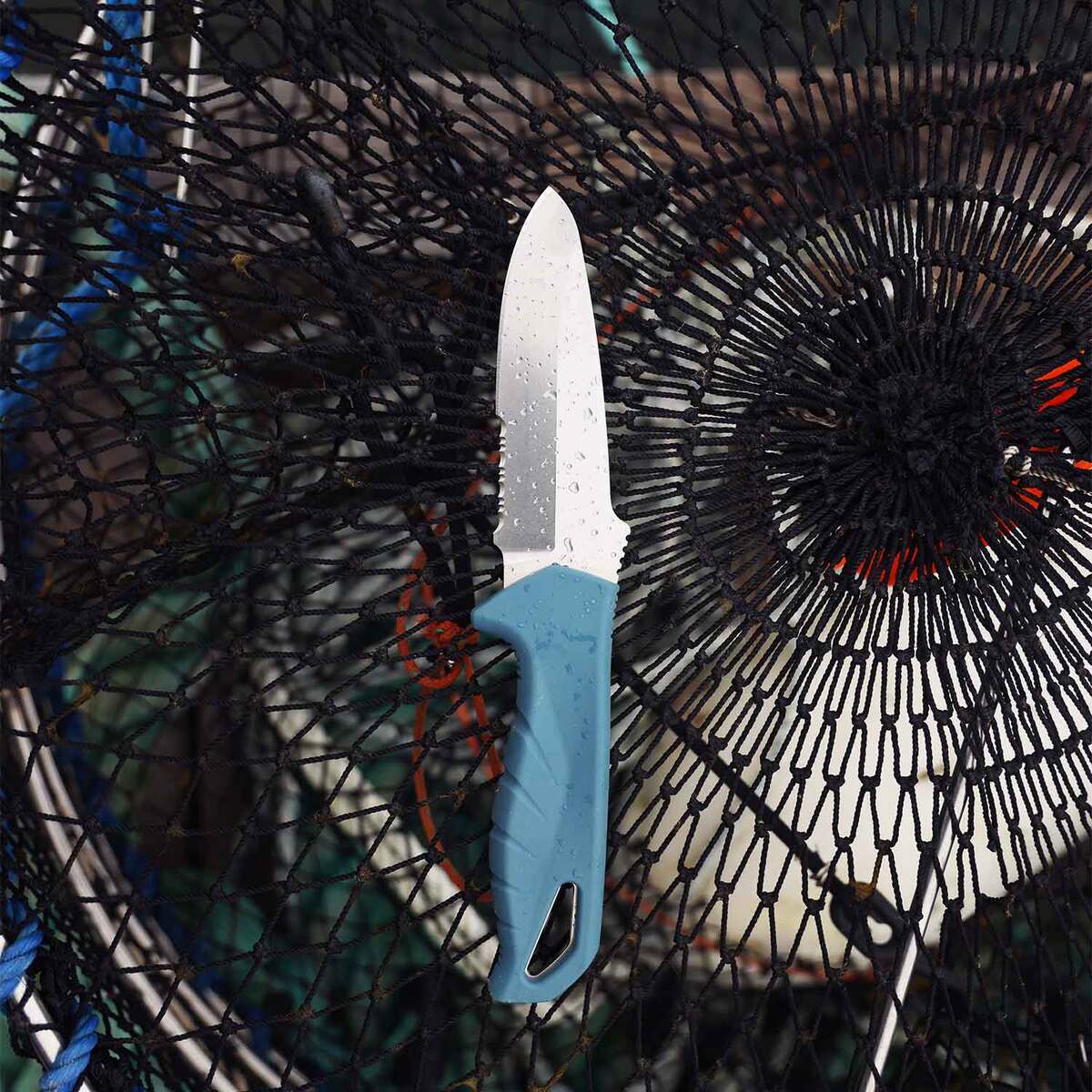 Benchmade Undercurrent 4.32 inch Fixed Blade Knife - Depth Blue - Depth Blue Benchmade Undercurrent 4.32 inch Fixed Blade Knife - Depth Blue - Depth Blue