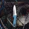 Benchmade Undercurrent 4.32 inch Fixed Blade Knife - Depth Blue - Depth Blue