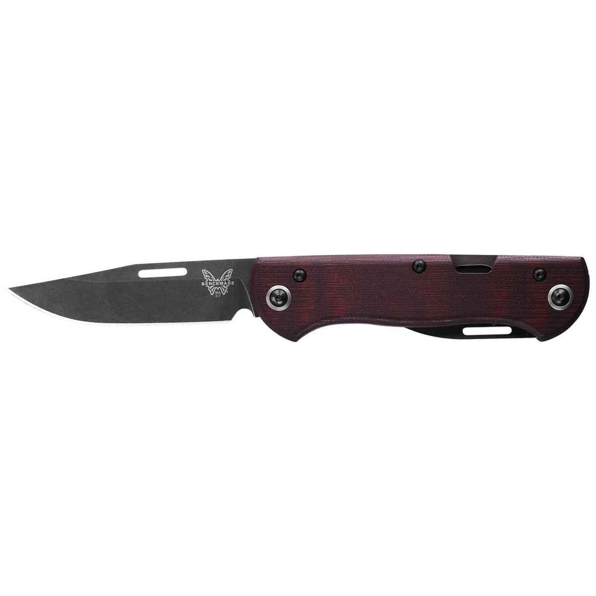 Benchmade Weekender 2.97 inch Folding Knife - Burgundy Benchmade Weekender 2.97 inch Folding Knife - Burgundy