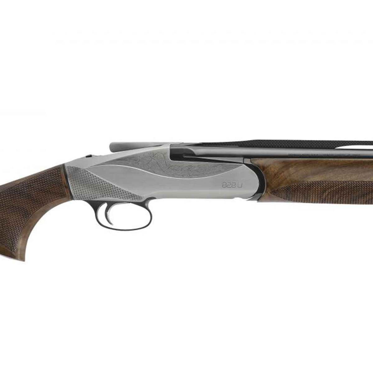 Benelli 828 U Field Nickel Plated Receiver Walnut/Black 20ga 3in Over Under Shotgun - 28in - Walnut/Black Benelli 828 U Field Nickel Plated Receiver Walnut/Black 20ga 3in Over Under Shotgun - 28in - Walnut/Black
