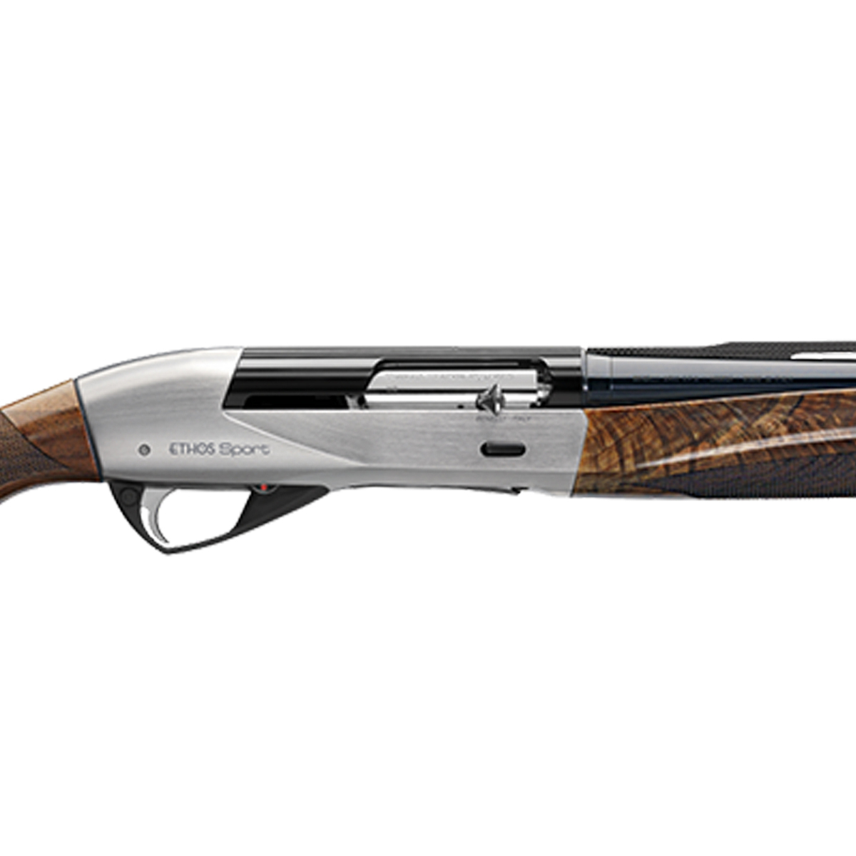 Benelli ETHOS Engraved Nickel Plated 12 Gauge 3in Semi Automatic Shotgun - 28in - Brown Benelli ETHOS Engraved Nickel Plated 12 Gauge 3in Semi Automatic Shotgun - 28in - Brown
