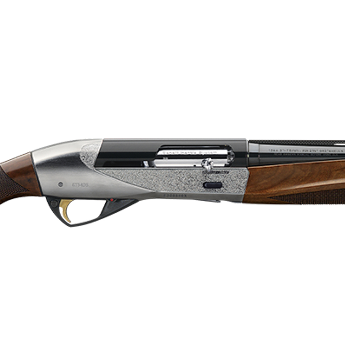 Benelli ETHOS Engraved Nickel Plated 20 Gauge 3in Semi Automatic Shotgun - 28in - Brown Benelli ETHOS Engraved Nickel Plated 20 Gauge 3in Semi Automatic Shotgun - 28in - Brown