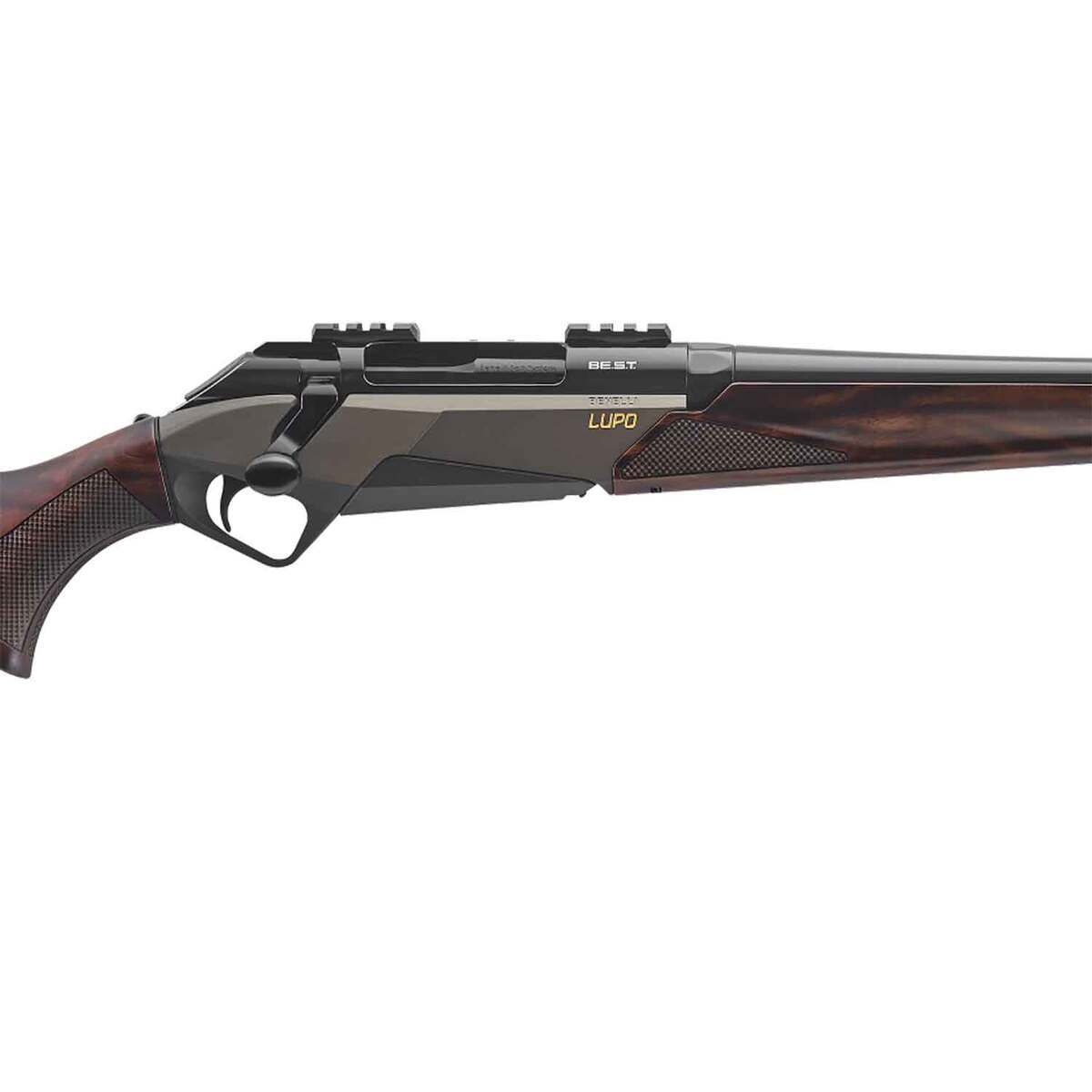 Benelli LUPO BE.S.T AA-Grade Satin Walnut Bolt Action Rifle - 6.5 Creedmoor - 24in - Brown Benelli LUPO BE.S.T AA-Grade Satin Walnut Bolt Action Rifle - 6.5 Creedmoor - 24in - Brown