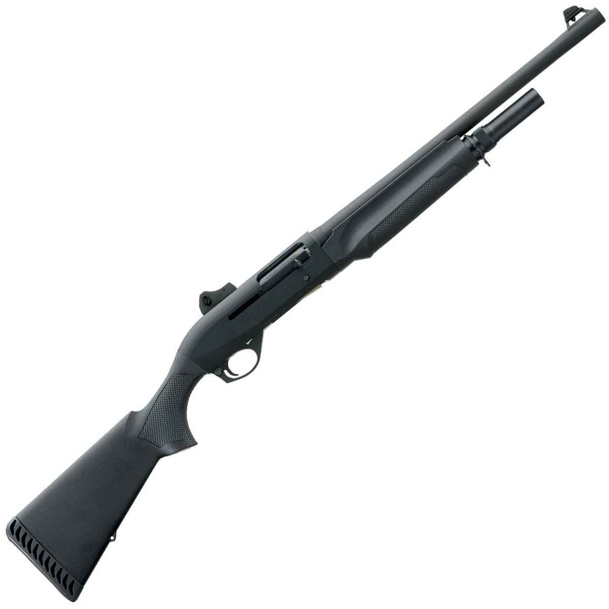 Benelli M2 Tactical With Ghost Ring Black 12 Gauge 3in Semi Automatic Shotgun - 18.5in - Black Benelli M2 Tactical With Ghost Ring Black 12 Gauge 3in Semi Automatic Shotgun - 18.5in - Black