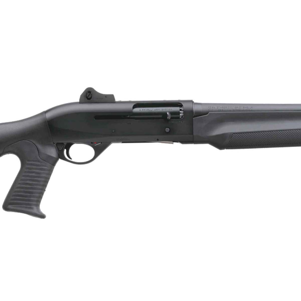 Benelli M2 Tactical w/Pistol Grip and Ghost Ring Black 12 Gauge 3in Semi Automatic Shotgun - 18.5in - Black Benelli M2 Tactical w/Pistol Grip and Ghost Ring Black 12 Gauge 3in Semi Automatic Shotgun - 18.5in - Black
