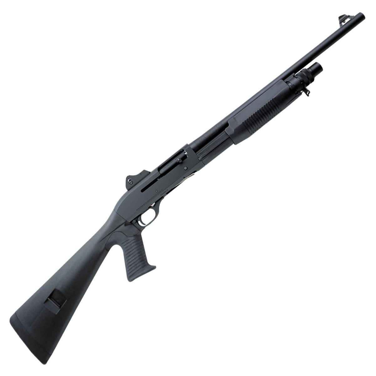Benelli M3 Tactical Black 12 Gauge 3in Semi Automatic/Pump Shotgun - 19.75in - Black Benelli M3 Tactical Black 12 Gauge 3in Semi Automatic/Pump Shotgun - 19.75in - Black