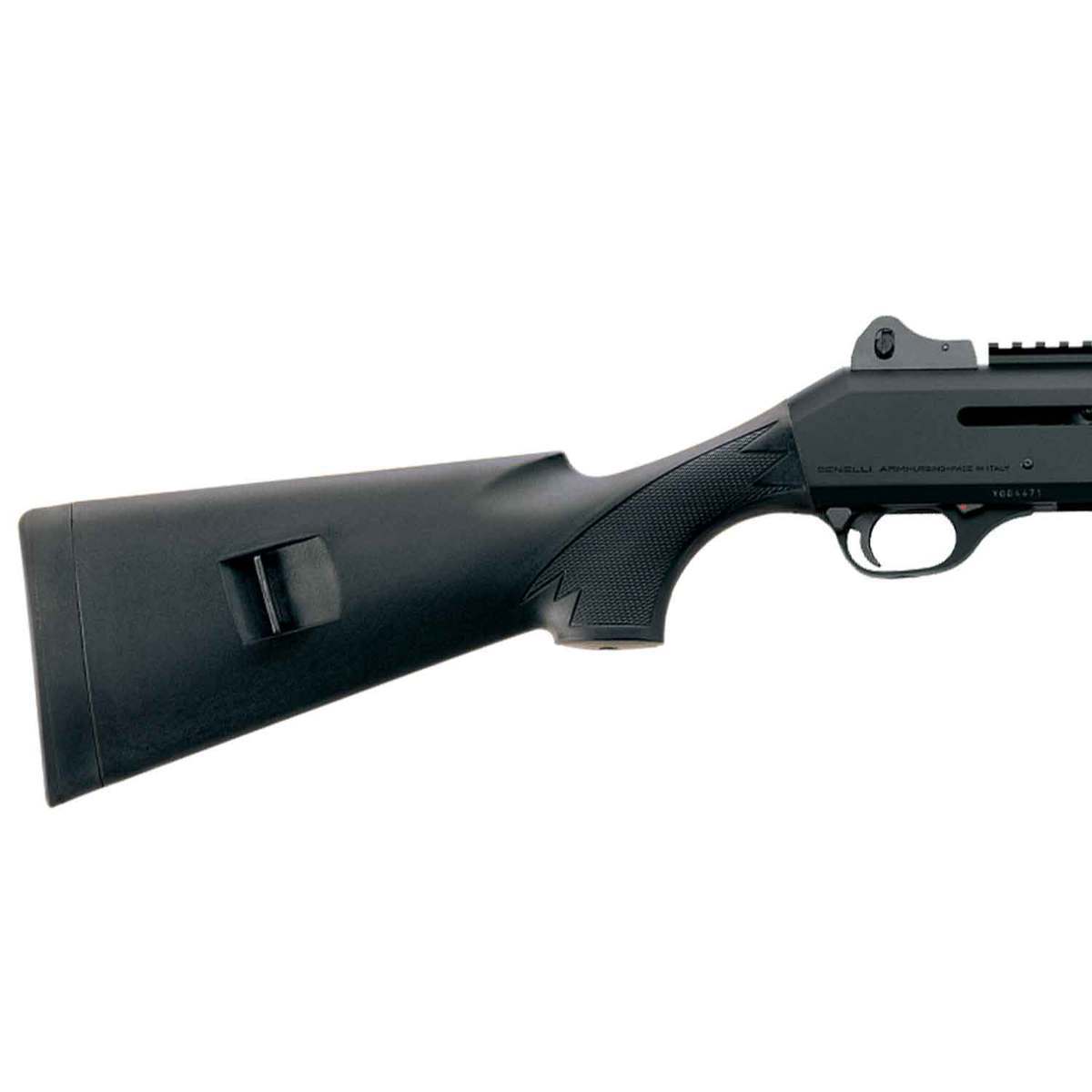 Benelli M4 Tactical Black 12 Gauge 3in Semi Automatic Shotgun - 18.5in - Black Benelli M4 Tactical Black 12 Gauge 3in Semi Automatic Shotgun - 18.5in - Black