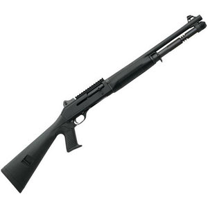 Benelli M4 Tactical Anodized Black 12 Gauge 3in Semi Automatic Shotgun - 18.5in
