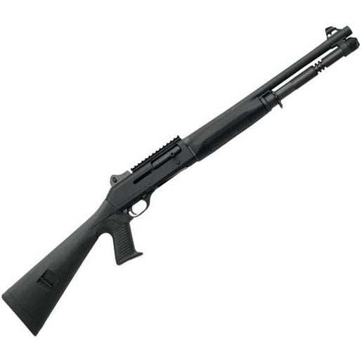Benelli M4 Tactical Anodized Black 12 Gauge 3in Semi Automatic Shotgun - 18.5in - Black image