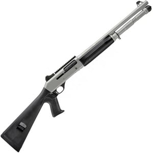 Benelli M4 H2O Tactical 12 Gauge 3in Titanium Cerakote Semi Automatic Shotgun - 18.5in