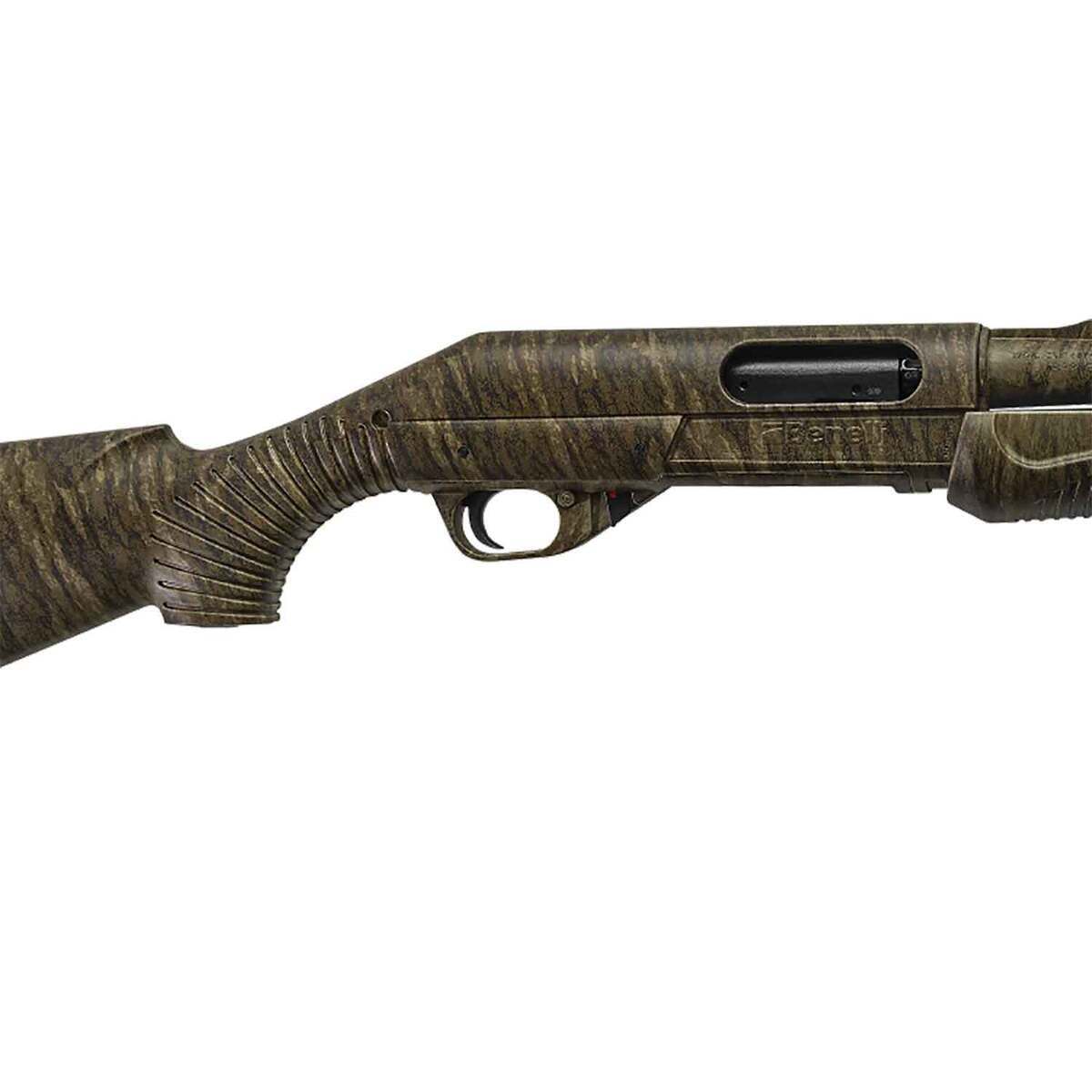 Benelli Nova Mossy Oak Bottomland 12 Gauge 3.5in Pump Shotgun - 28in Benelli Nova Mossy Oak Bottomland 12 Gauge 3.5in Pump Shotgun - 28in