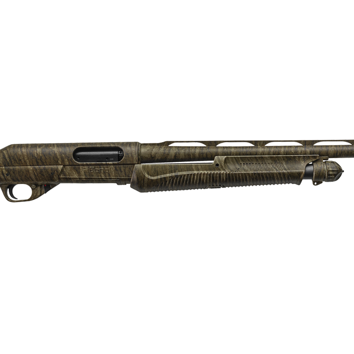 Benelli Nova Mossy Oak Bottomland 20ga 3in Pump Shotgun - 26in Benelli Nova Mossy Oak Bottomland 20ga 3in Pump Shotgun - 26in