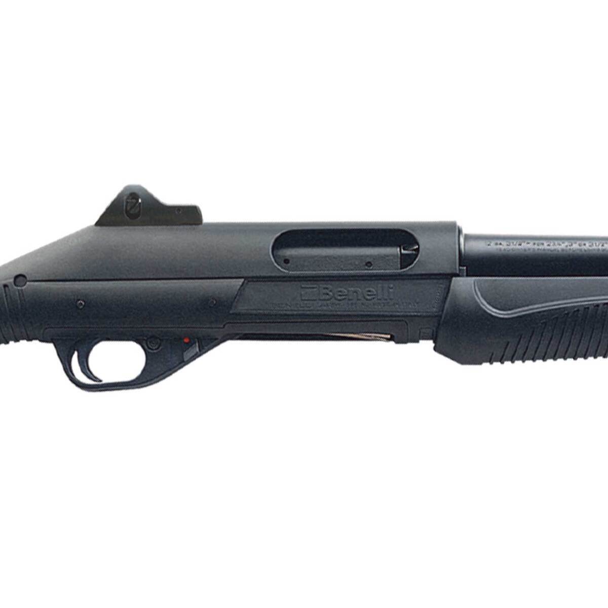 Benelli Nova Tactical Ghost Ring 12 Gauge 3-1/2in Pump Shotgun - 18.5in - Black Benelli Nova Tactical Ghost Ring 12 Gauge 3-1/2in Pump Shotgun - 18.5in - Black