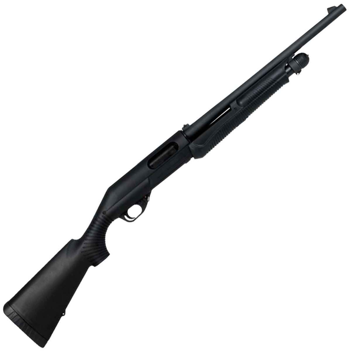Benelli Nova Tactical 12 Gauge 3-1/2in Black Pump Action Shotgun - 18.5in Benelli Nova Tactical 12 Gauge 3-1/2in Black Pump Action Shotgun - 18.5in
