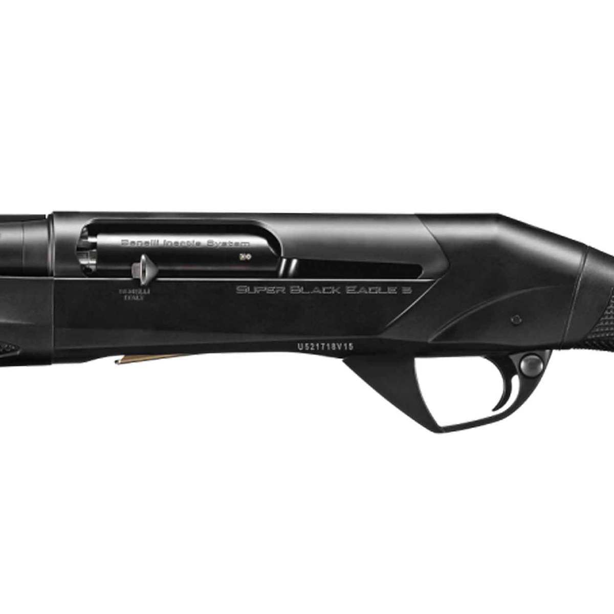 Benelli Super Black Eagle 3 Anodized Black 12 Gauge 3-1/2in Left Hand Semi Automatic Shotgun - 26in - Black Benelli Super Black Eagle 3 Anodized Black 12 Gauge 3-1/2in Left Hand Semi Automatic Shotgun - 26in - Black