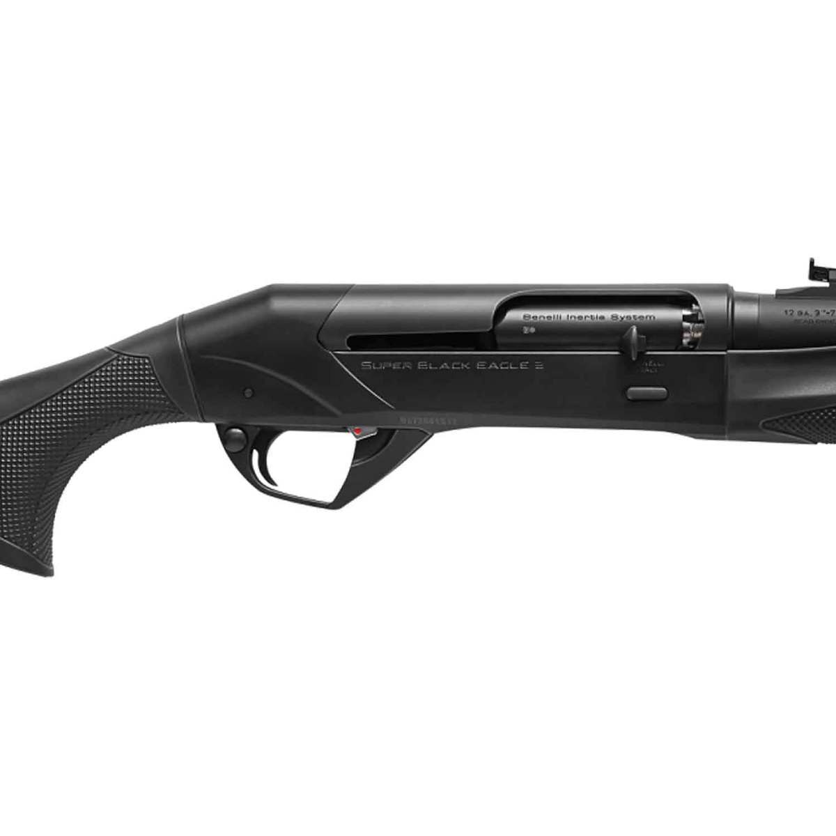 Benelli Super Black Eagle 3 Slug ComforTech Black 12 Gauge 3in Semi Automatic Shotgun - 24in - B;acl Benelli Super Black Eagle 3 Slug ComforTech Black 12 Gauge 3in Semi Automatic Shotgun - 24in - B;acl