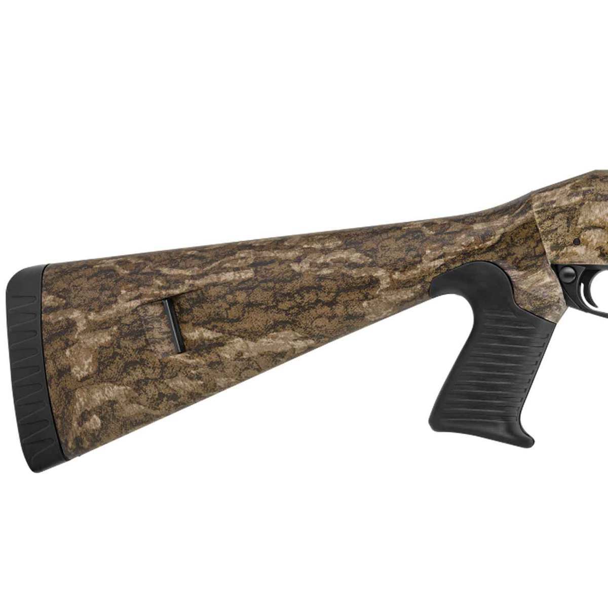 Benelli Super Black Eagle 3 Steady Grip Mossy Oak Bottomland 12 Gauge 3-1/2in Semi Automatic Shotgun - 24in - Mossy Oak Bottomland Benelli Super Black Eagle 3 Steady Grip Mossy Oak Bottomland 12 Gauge 3-1/2in Semi Automatic Shotgun - 24in - Mossy Oak Bottomland