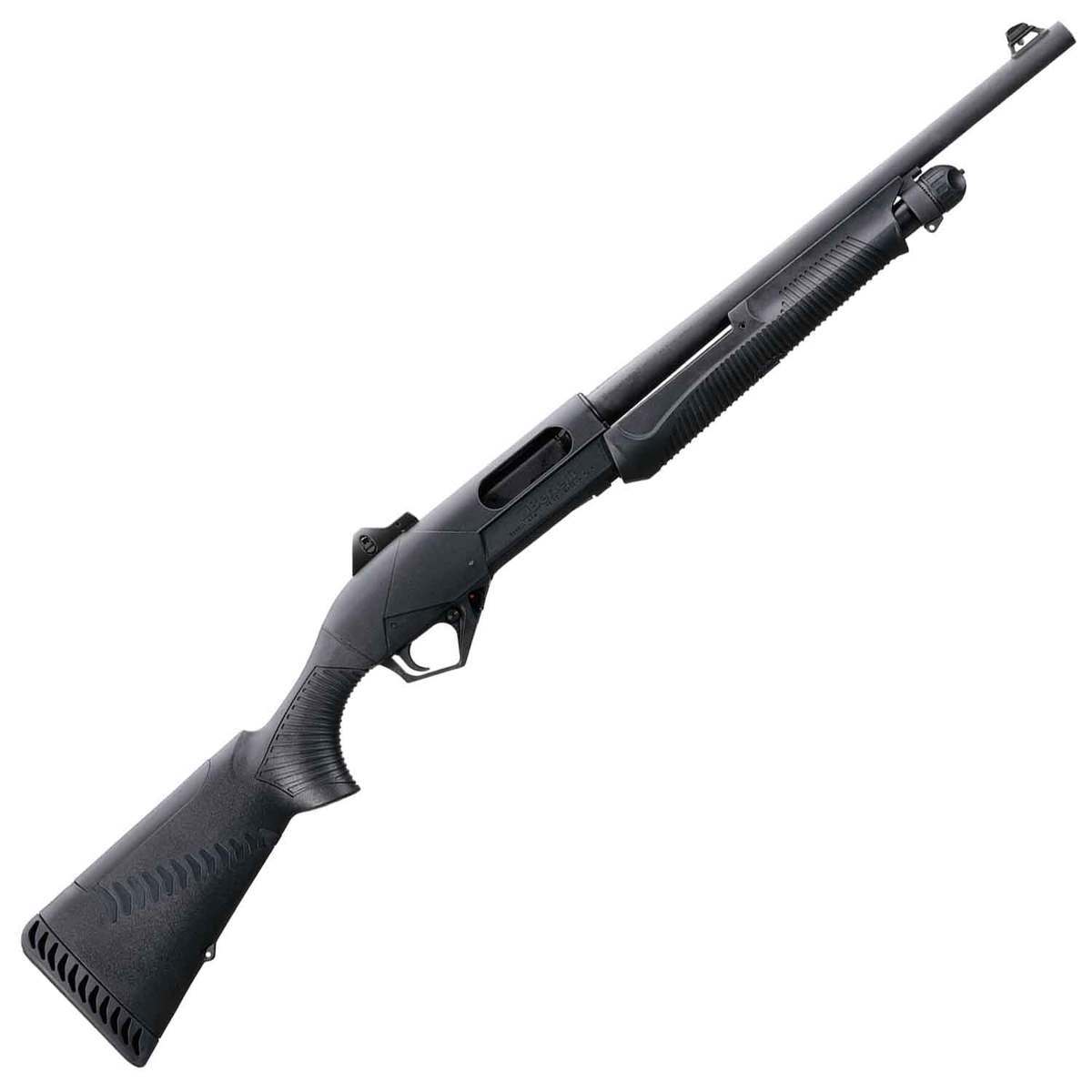 Benelli SuperNova Tactical Black 12 Gauge 3-1/2in Pump Shotgun - 18in - Black Benelli SuperNova Tactical Black 12 Gauge 3-1/2in Pump Shotgun - 18in - Black