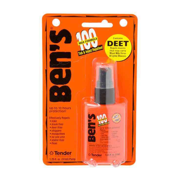 Ben's 100 Tick & Insect Repellent Pump Spray - 1.25oz - Orange Ben's 100 Tick & Insect Repellent Pump Spray - 1.25oz - Orange