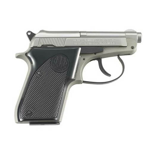Beretta 21A Bobcat Inox 22 Long Rifle 2.4in Stainless Pistol - 7+1 Rounds - Subcompact image