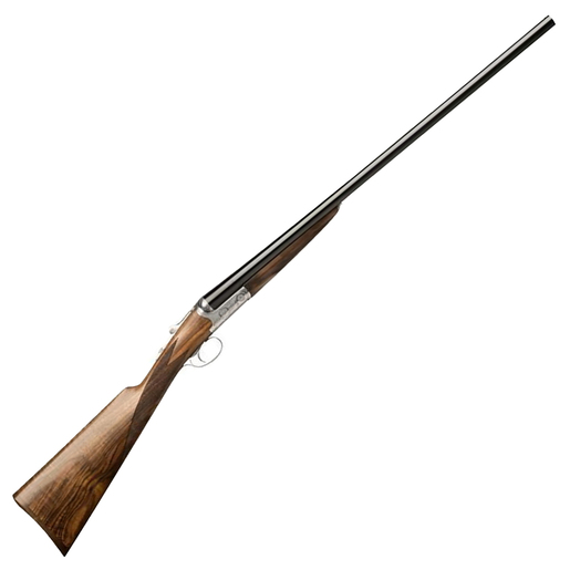 Beretta 486 Parallelo 12 Gauge 3in Black Side by Side Shotgun – 28in – Brown