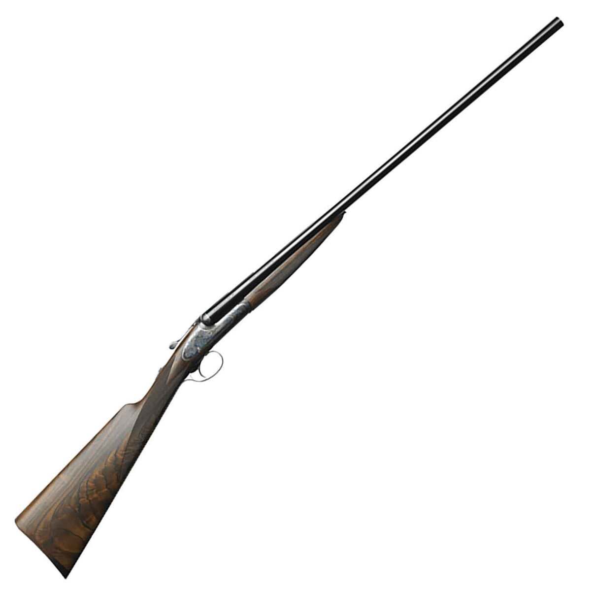 Beretta 486 Parallelo Straight Stock Splinter Engraved Steel 12 Gauge 3in Side by Side Shotgun - 28in - Brown Beretta 486 Parallelo Straight Stock Splinter Engraved Steel 12 Gauge 3in Side by Side Shotgun - 28in - Brown