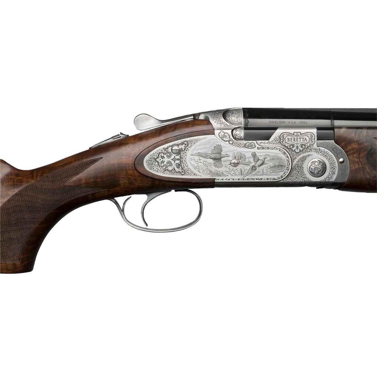 Beretta 687 EELL 20 Gauge 3in Diamond Pigeon Wood Over Under Shotgun - 30in - Brown Beretta 687 EELL 20 Gauge 3in Diamond Pigeon Wood Over Under Shotgun - 30in - Brown