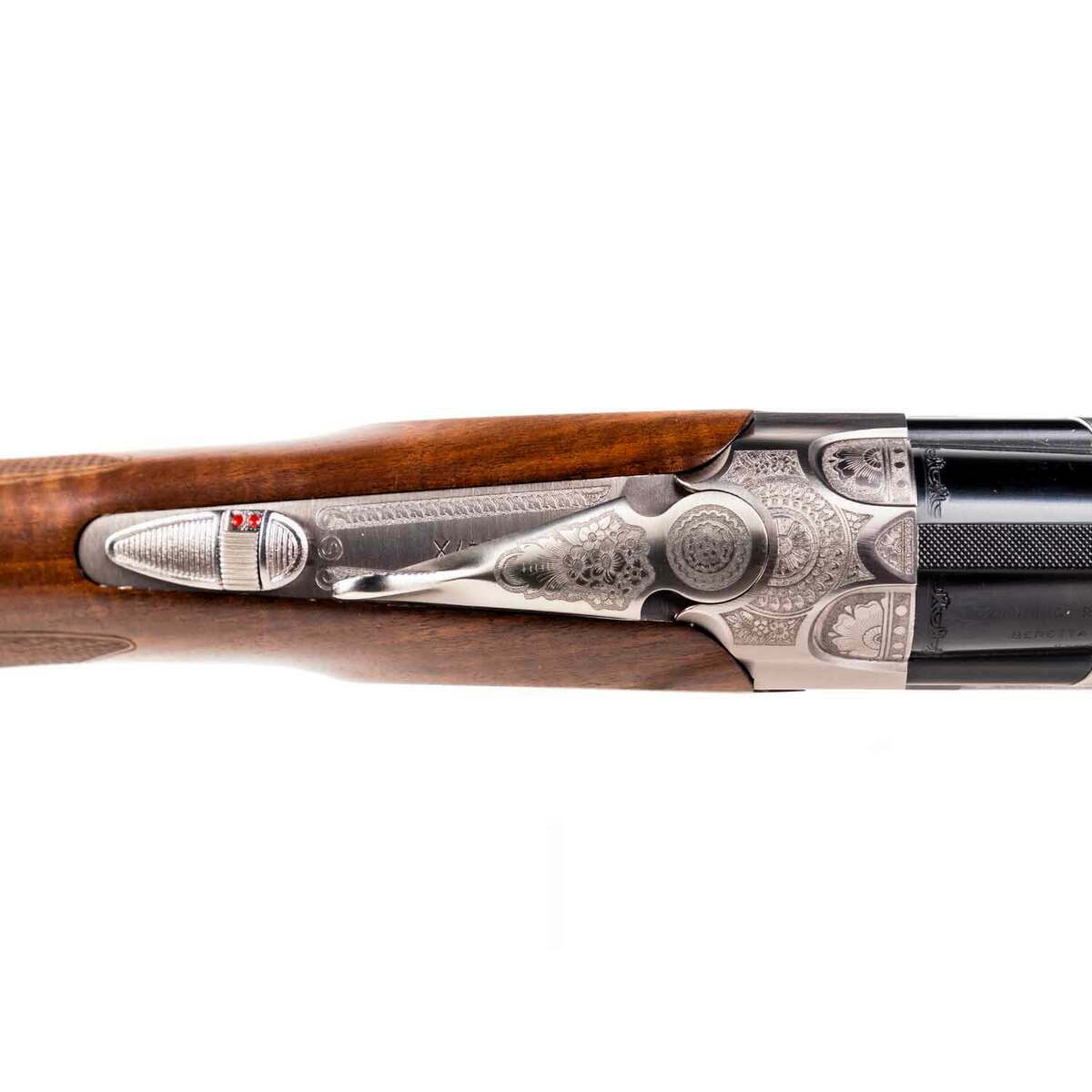 Beretta 687 Silver Pigeon III Walnut 12 Gauge 3in Over Under Shotgun - 26in - Brown Beretta 687 Silver Pigeon III Walnut 12 Gauge 3in Over Under Shotgun - 26in - Brown