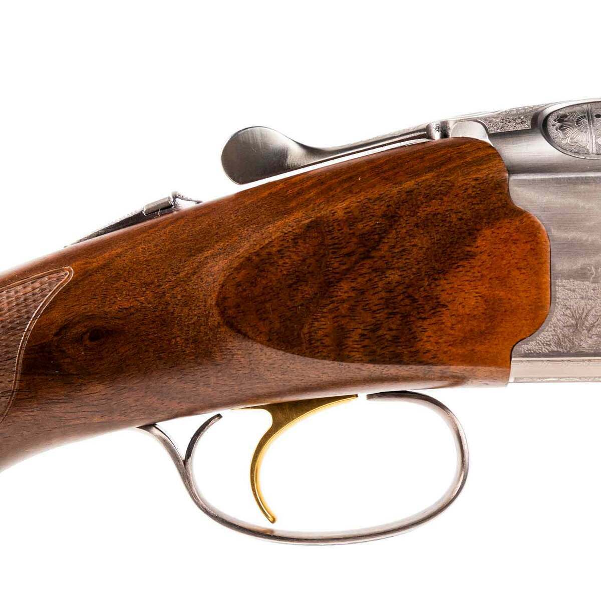 Beretta 687 Silver Pigeon III Walnut 12 Gauge 3in Over Under Shotgun - 26in - Brown Beretta 687 Silver Pigeon III Walnut 12 Gauge 3in Over Under Shotgun - 26in - Brown