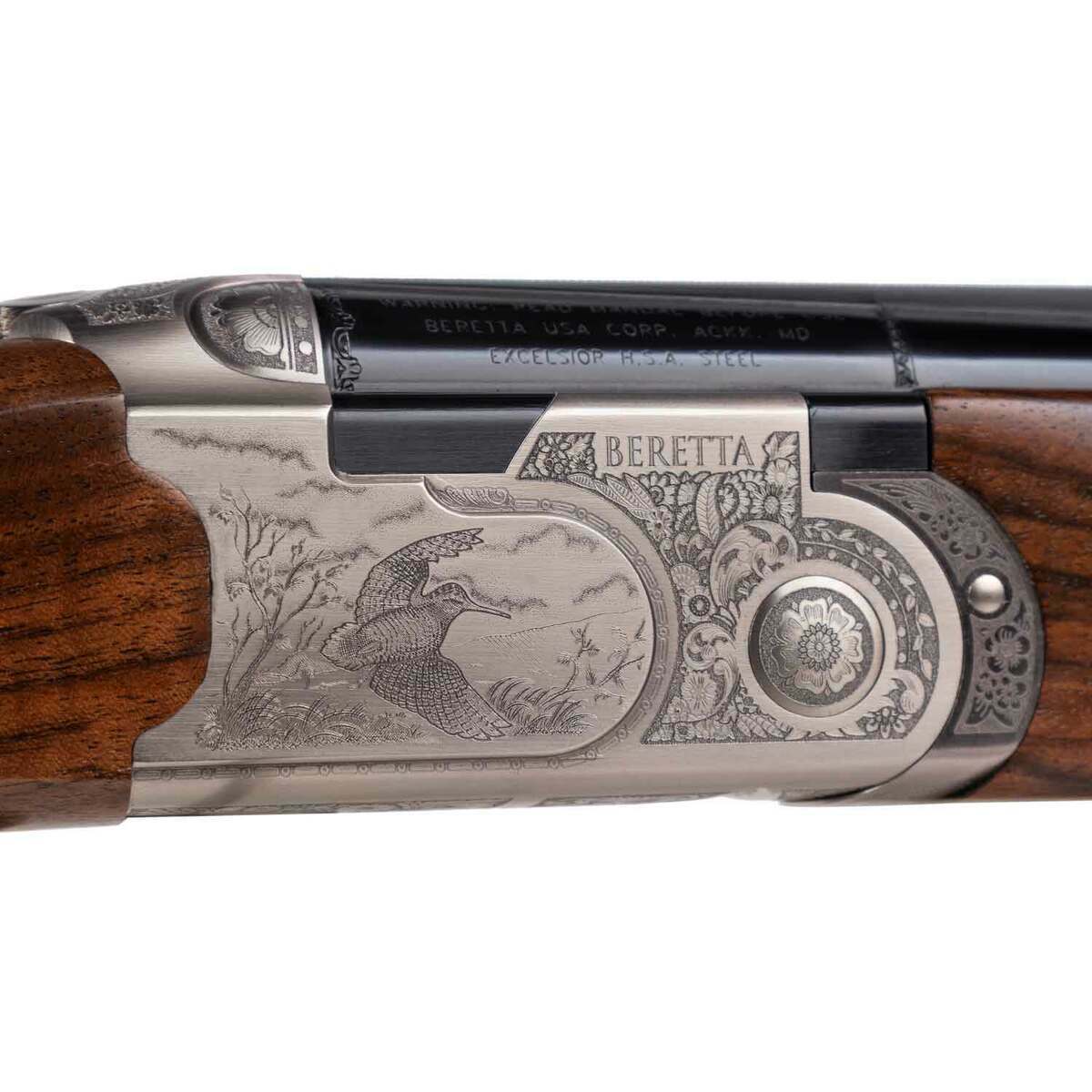Beretta 687 Silver Pigeon III Walnut 20 Gauge 3in Over Under Shotgun - 26in - Brown Beretta 687 Silver Pigeon III Walnut 20 Gauge 3in Over Under Shotgun - 26in - Brown