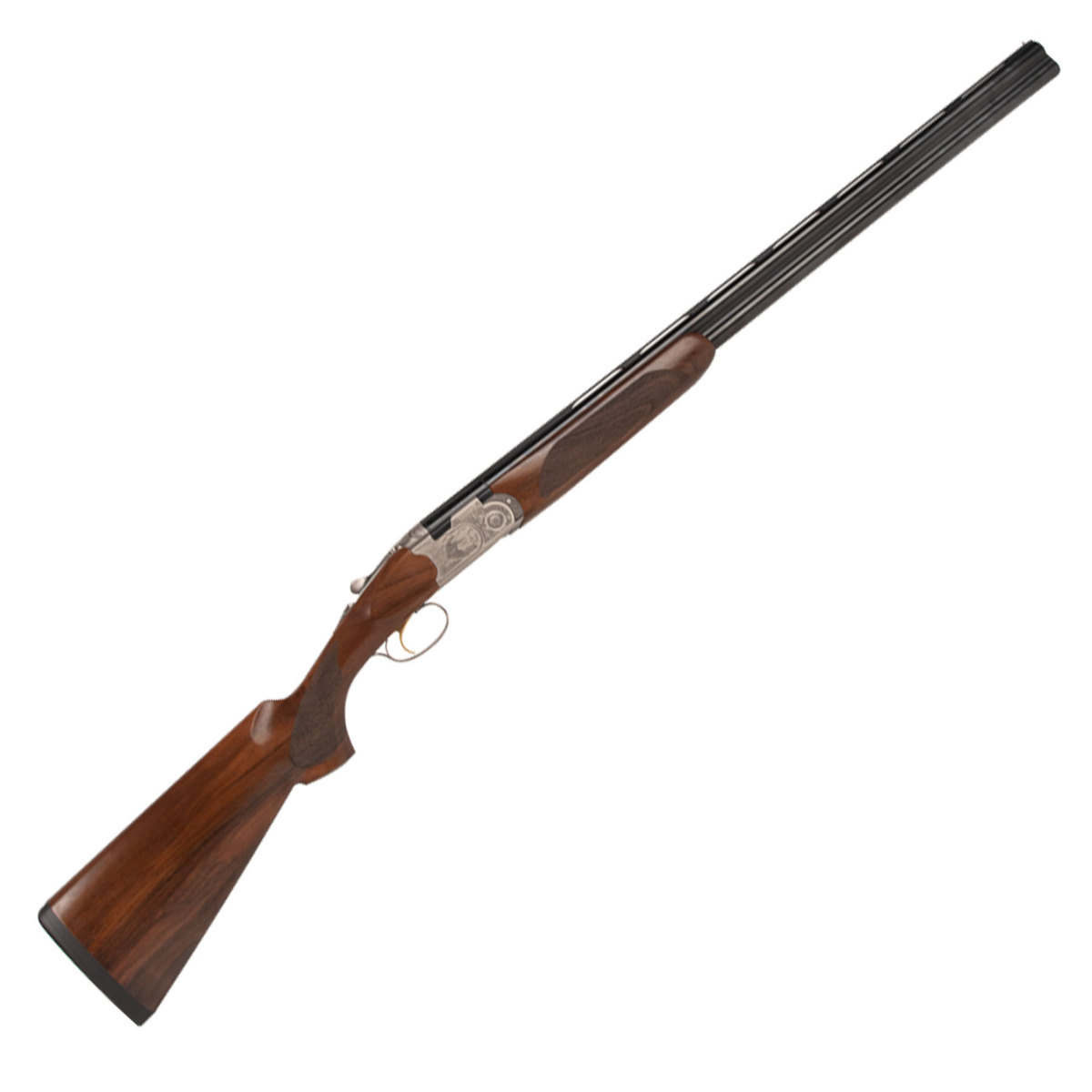 Beretta 687 Silver Pigeon III Walnut 20 Gauge 3in Over Under Shotgun - 28in - Brown Beretta 687 Silver Pigeon III Walnut 20 Gauge 3in Over Under Shotgun - 28in - Brown