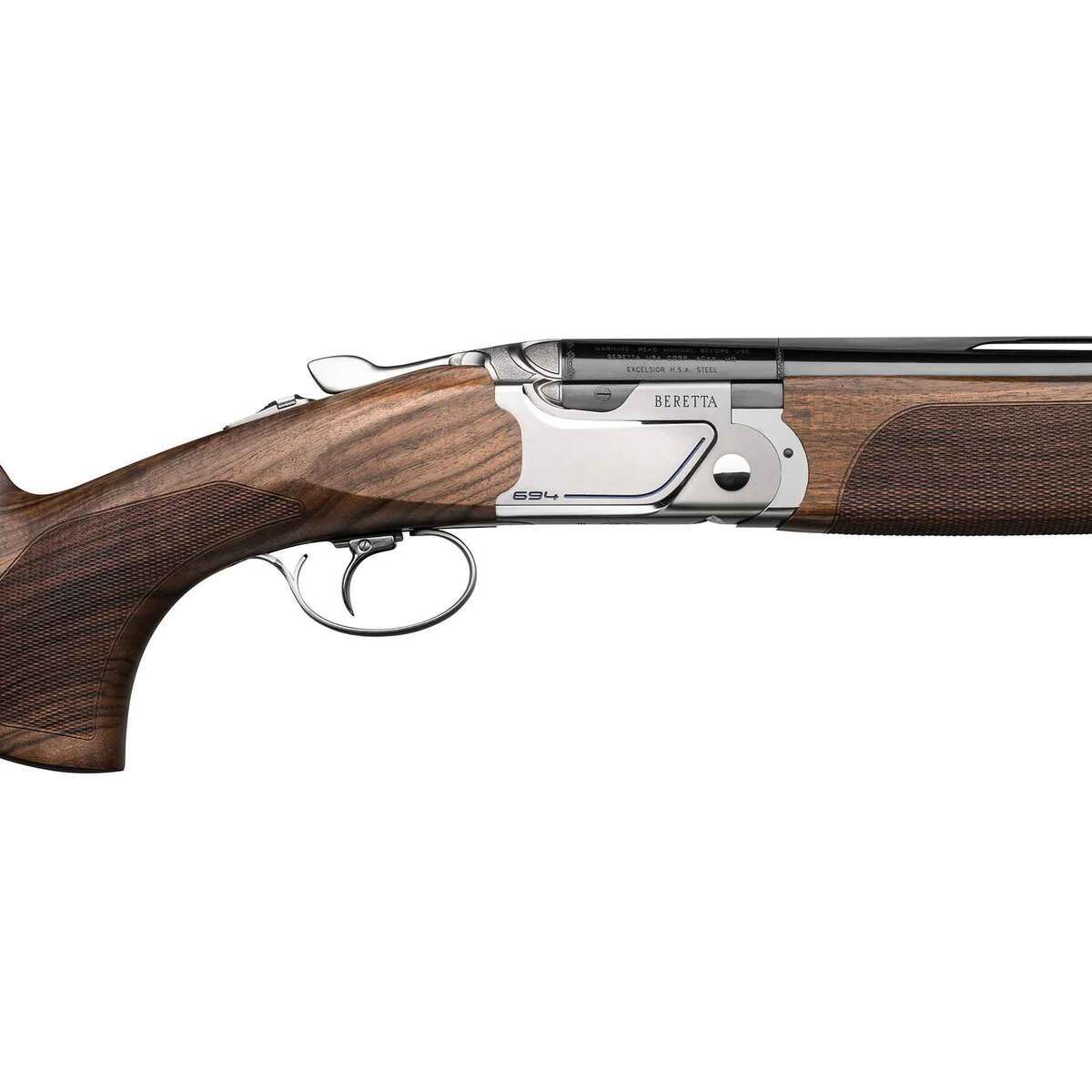 Beretta 694 Sporting Stainless 12 Gauge 3in Left Hand Over Under Shotgun - 32in - Brown Beretta 694 Sporting Stainless 12 Gauge 3in Left Hand Over Under Shotgun - 32in - Brown