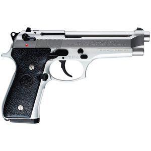 Beretta 92FS Inox 9mm Luger 4.9in Satin Stainless Pistol - 15+1 Rounds