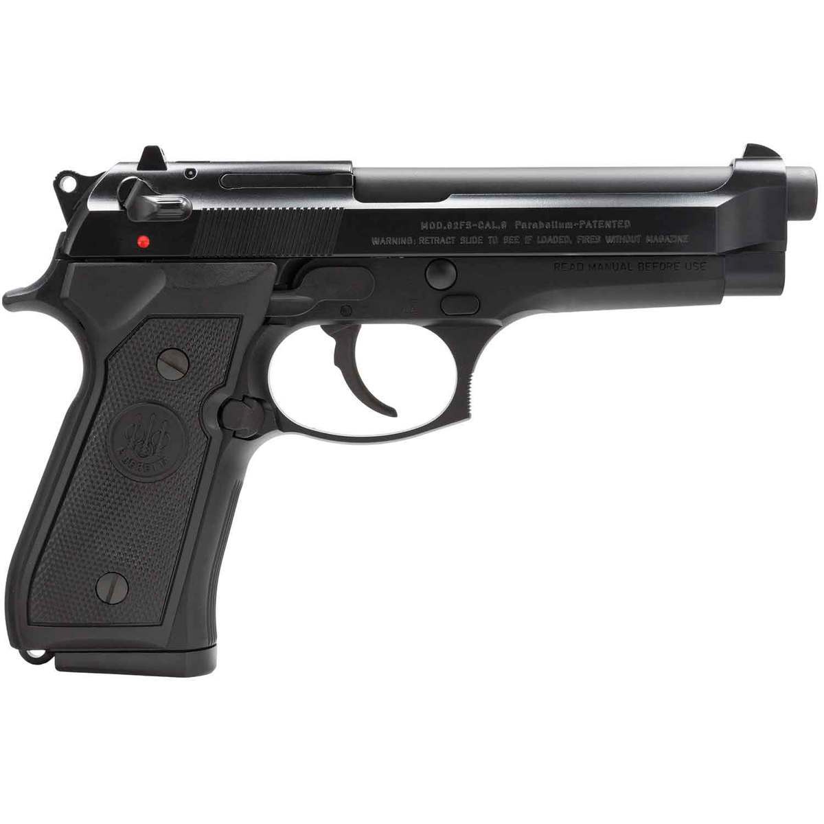 Beretta 92FS 9mm Luger 4.9in Black Pistol - 10+1 Rounds Beretta 92FS 9mm Luger 4.9in Black Pistol - 10+1 Rounds