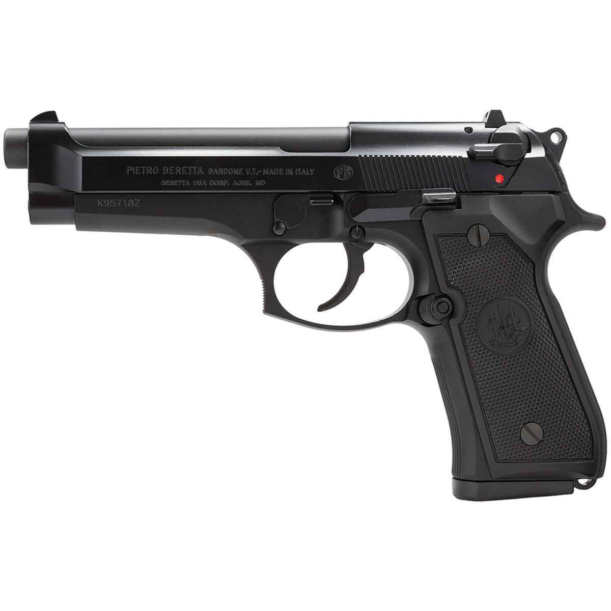 Beretta 92FS 9mm Luger 4.9in Black Pistol - 10+1 Rounds Beretta 92FS 9mm Luger 4.9in Black Pistol - 10+1 Rounds