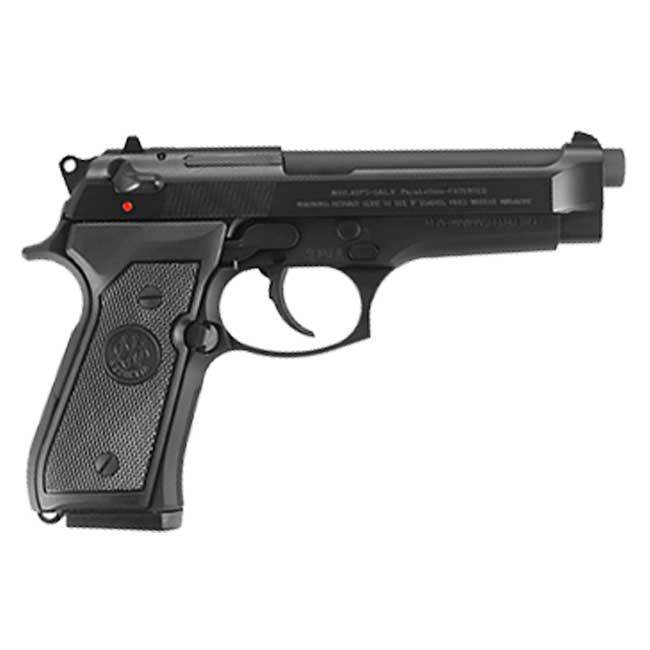 Beretta 92FS 9mm Luger 4.9in Matte Black Pistol - 10+1 Rounds - Black Beretta 92FS 9mm Luger 4.9in Matte Black Pistol - 10+1 Rounds - Black